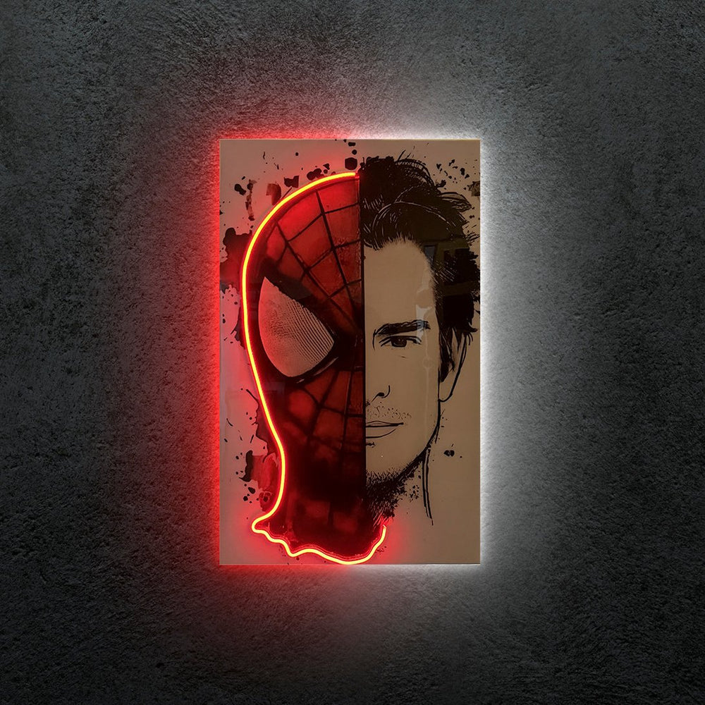 SPIDER-MAN NEON ART