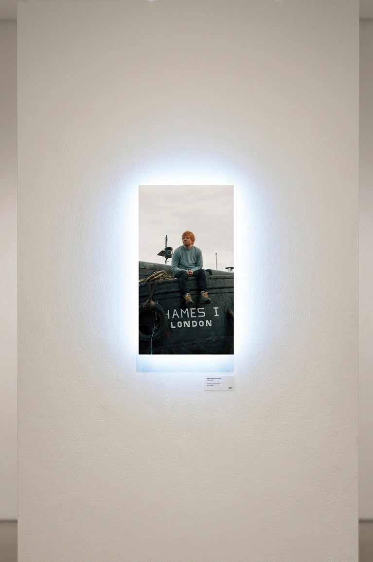 ED SHEERAN NEON LED WALL FRAME