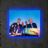 COLDPLAY NEON LED WALL FRAME