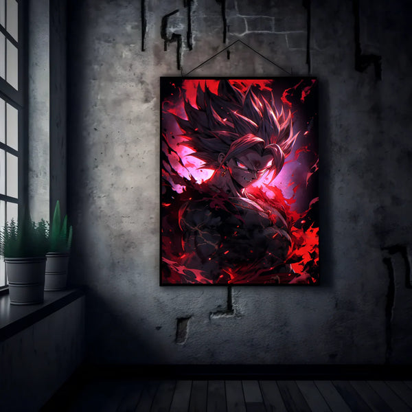 Gohan Metal Poster