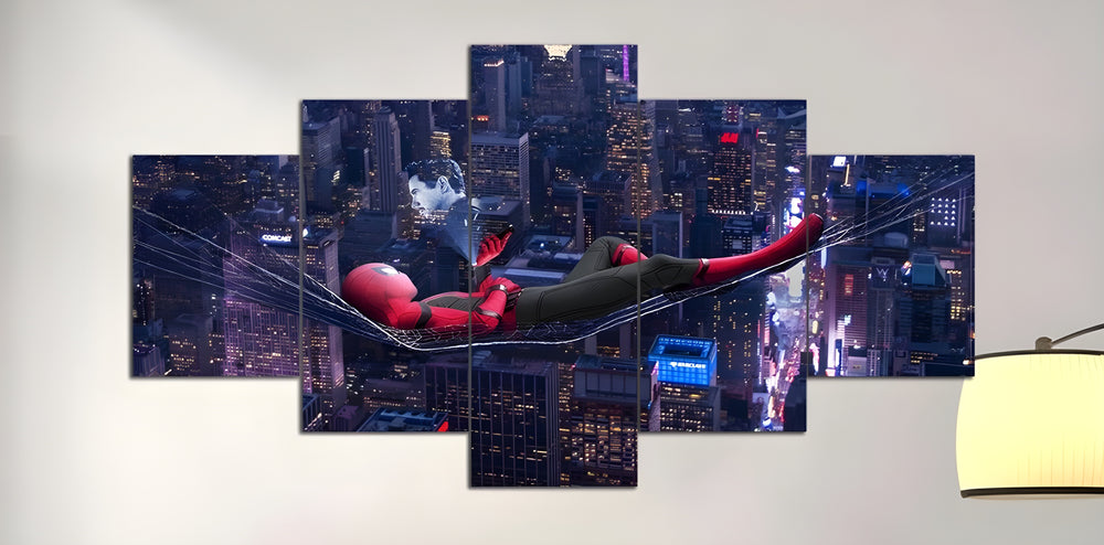 SPIDER-MAN SET OF 5 ACRYLIC WALL FRAMES