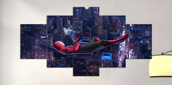SPIDER-MAN SET OF 5 ACRYLIC WALL FRAMES