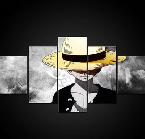 LUFFY SET OF 5 ACRYLIC WALL FRAMES