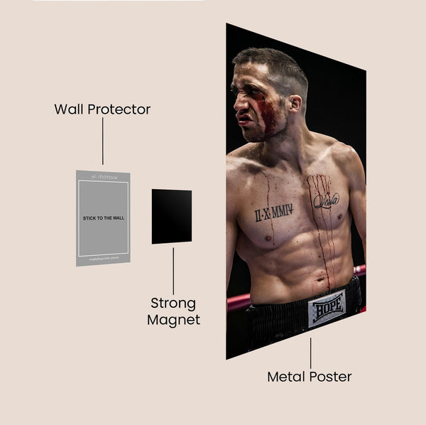 JAKE GYLLENHAAL SOUTHPAW POSTER