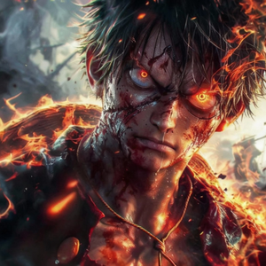 Monkey D luffy Metal Poster