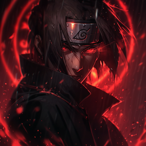 Itachi Uchiha Metal Poster