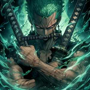 Zoro Metal Poster