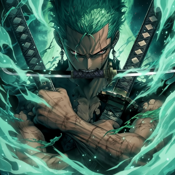 Zoro Metal Poster