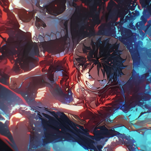 Luffy Metal Poster