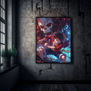 Luffy Metal Poster