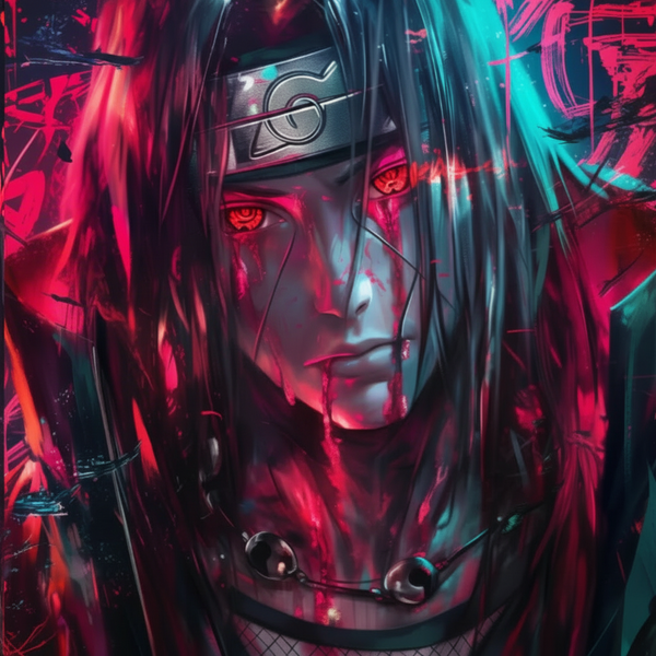 Itachi Uchiha : Metal Poster