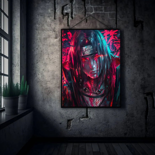 Itachi Uchiha : Metal Poster
