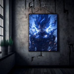 Legend Vegeta Ultra Ego Metal Poster