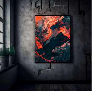 The Legend of Suguro Geto Metal Poster