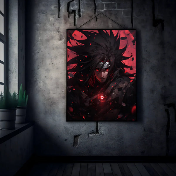 Uchiha Madara Metal Poster