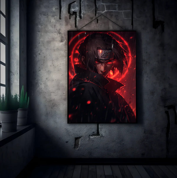 Itachi Uchiha Metal Poster