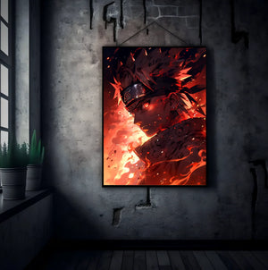 Naruto Uzumaki Metal Poster