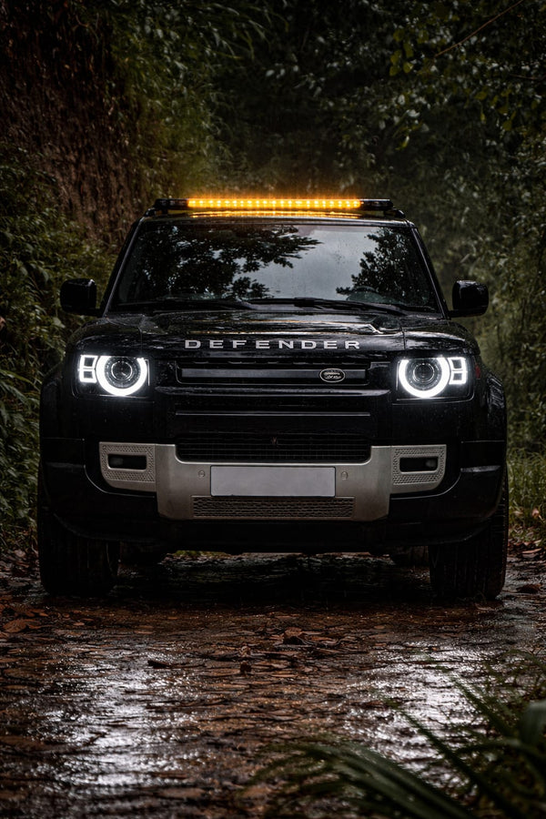 MED DEFENDER – Chrome Shine LED Frame